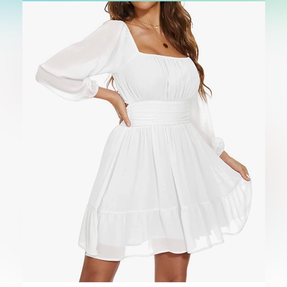 White dress